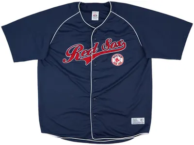 2000s Boston Red Sox True Fan Jersey - Navy