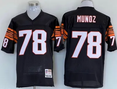 Anthony Munoz Cincinnati Bengals Jersey - Black