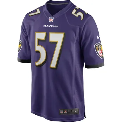 Bart Scott Baltimore Ravens Limited Jersey - Purple