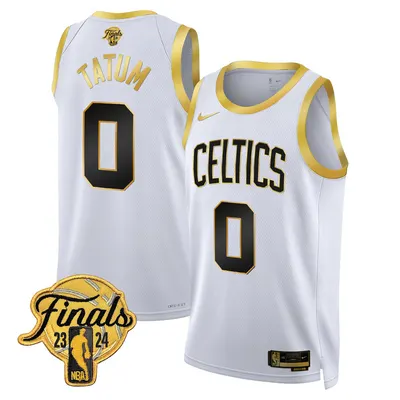 Boston Celtics 2024 Finals Patch Swingman Jersey