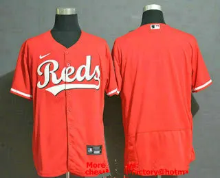 Cincinnati Reds Limited Blank Flex Base Jersey - Red