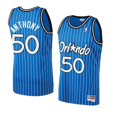 Cole Anthony Orlando Magic Retro Jersey Throwback Blue