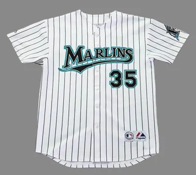 Dontrelle Willis Florida Marlins 2003 Home Throwback Baseball Jersey
