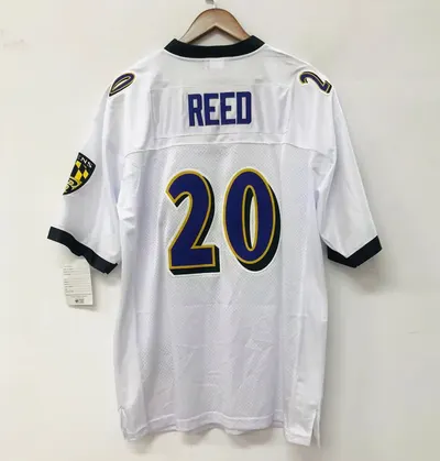 Ed Reed Baltimore Ravens Jersey white