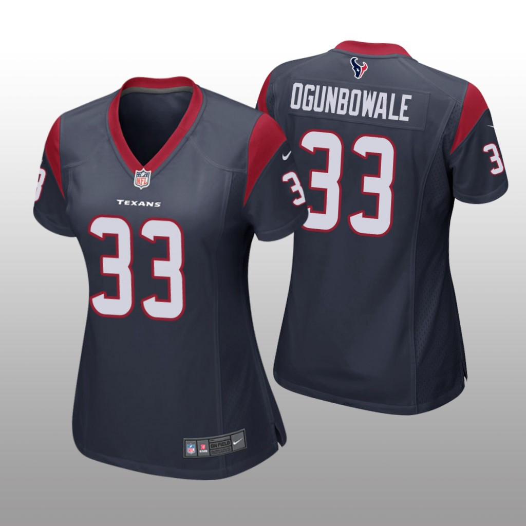 Houston Texans Dare Ogunbowale Navy Limited Jersey