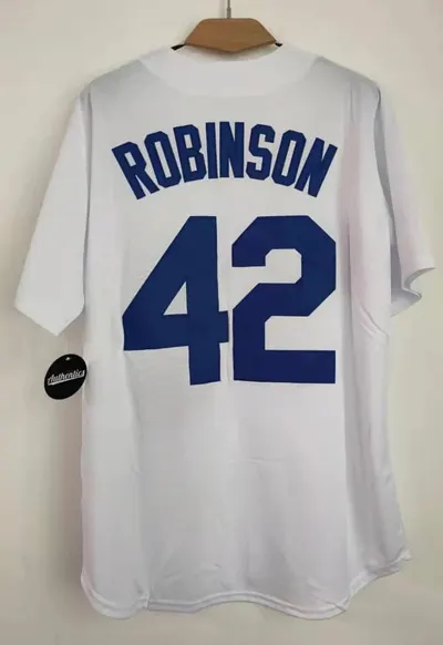 Jackie Robinson Brooklyn Dodgers Jersey - Navy