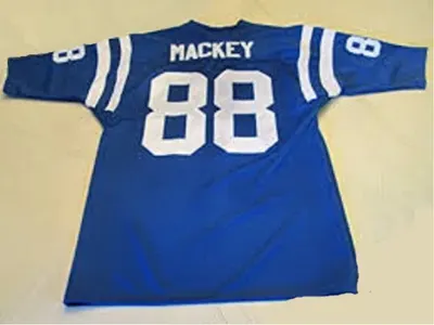 John Mackey Baltimore Colts Custom Throwback Blue Limited Jersey
