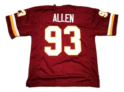 Jonathan Allen Custom Unsigned Maroon Limited Jersey