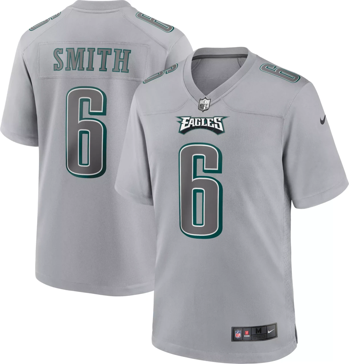 Philadelphia Eagles Devonta Smith 6 Grey Limited Jersey