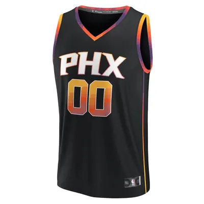 Phoenix Suns Black Custom Swingman Jersey - Statement Edition