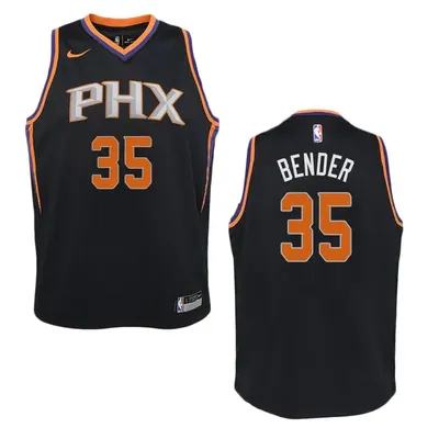 Phoenix Suns Dragan Bender Black Swingman Jersey - Statement Edition