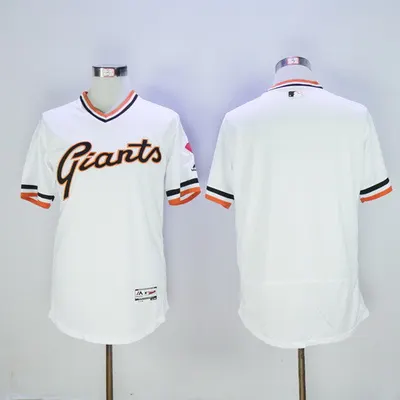 San Francisco Giants 2016 Blank Pullover Flexbase Limited Baseball Jersey - White