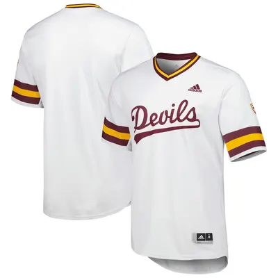 White Arizona State Sun Devils Replica Baseball Jersey