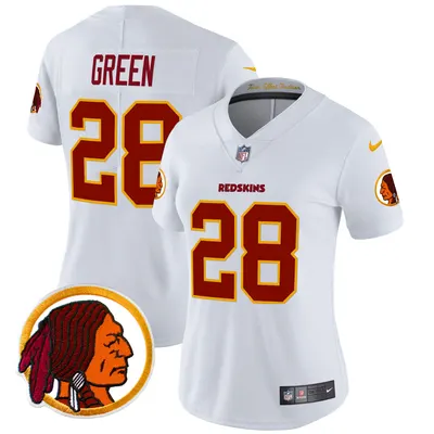 Women's Darrell Green Washington Commanders Throwback White Jersey Stitched